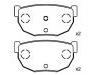 刹车片 Brake Pad Set:44060-01P91