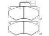 Plaquettes de frein Brake Pad Set:190 6243