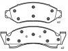 Bremsbelagsatz, Scheibenbremse Brake Pad Set:E0TZ-2001-B