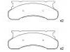 Bremsbelagsatz, Scheibenbremse Brake Pad Set:E9TZ-2001-B