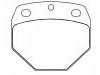 Plaquettes de frein Brake Pad Set:82 84 000 210