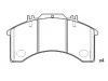 Plaquettes de frein Brake Pad Set:190 6191