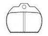 тормозная кладка Brake Pad Set:111 698 151 B