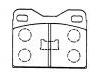 Plaquettes de frein Brake Pad Set:4248.68