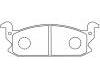 тормозная кладка Brake Pad Set:04491-87700