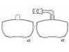 Brake Pad Set:190 6157