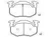 Plaquettes de frein Brake Pad Set:77 01 203 668