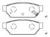 Plaquettes de frein Brake Pad Set:MB 928 314