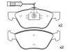 Pastillas de freno Brake Pad Set:0060 717 131 43