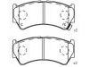 Bremsbelagsatz, Scheibenbremse Brake Pad Set:55810-64G00