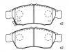 Bremsbelagsatz, Scheibenbremse Brake Pad Set:55810-54G00