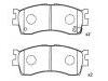 Pastillas de freno Brake Pad Set:0K2N1-33-28Z