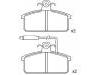 Bremsbelagsatz, Scheibenbremse Brake Pad Set:8E0 211 650 81