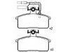 Bremsbelagsatz, Scheibenbremse Brake Pad Set:5 892 608