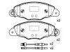 Plaquettes de frein Brake Pad Set:4251.84