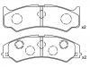 Plaquettes de frein Brake Pad Set:04491-87719