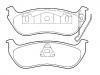 Bremsbelagsatz, Scheibenbremse Brake Pad Set:5083882AC