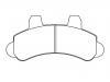 тормозная кладка Brake Pad Set:93230995