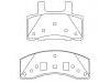 тормозная кладка Brake Pad Set:05003163AB