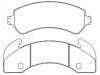 тормозная кладка Brake Pad Set:15532027