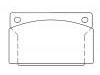 Plaquettes de frein Brake Pad Set:D106-757