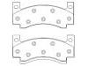 Bremsbelagsatz, Scheibenbremse Brake Pad Set:D55-781A