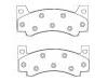 тормозная кладка Brake Pad Set:D85-7018