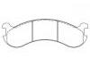 Bremsbelagsatz, Scheibenbremse Brake Pad Set:D168-7095