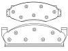 Plaquettes de frein Brake Pad Set:8129665