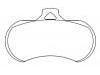 Plaquettes de frein Brake Pad Set:D10-732