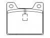 Bremsbelagsatz, Scheibenbremse Brake Pad Set:D78-7011