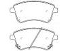 Bremsbelagsatz, Scheibenbremse Brake Pad Set:58101-1PA00